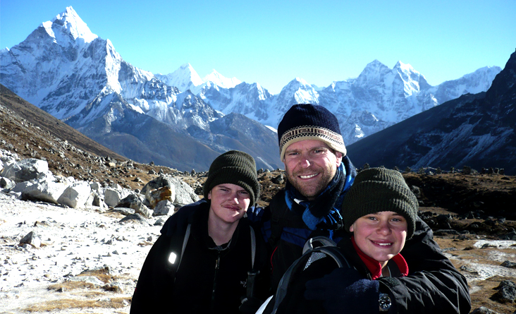Everest trek with kids
