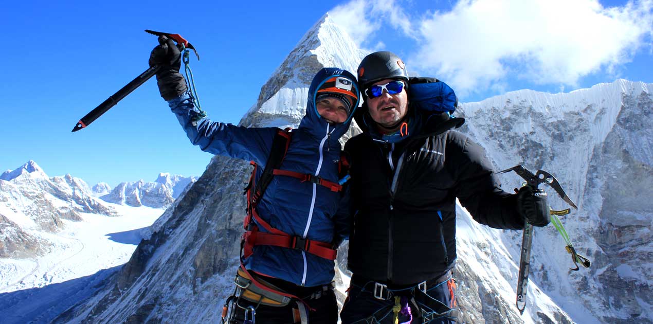 Pachermo peak summit