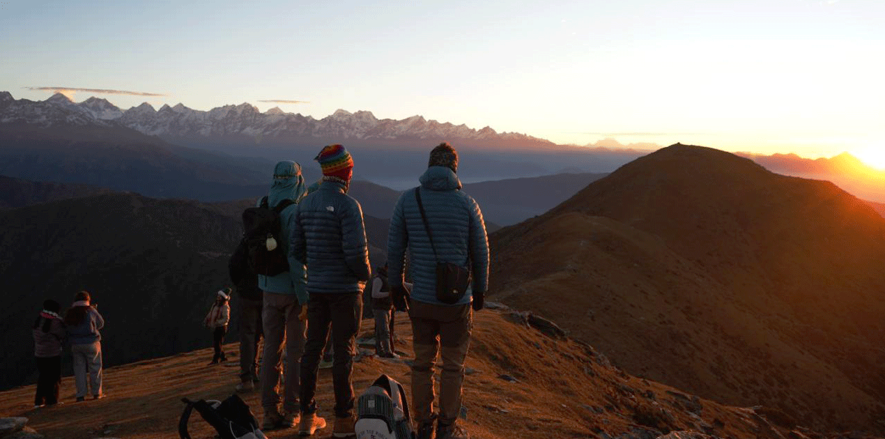 Pikey Peak Sunrise view