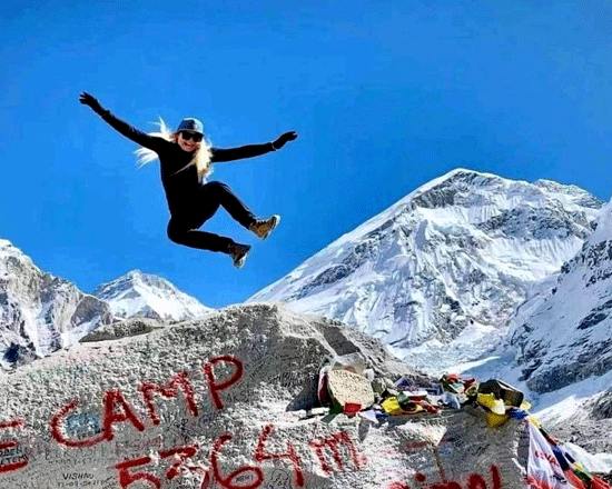 Short trek to Everest base camp