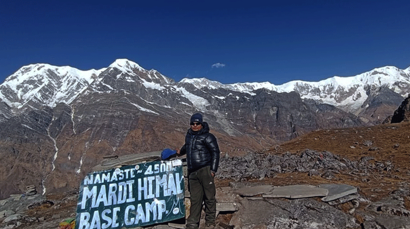 Mardi himal base camp