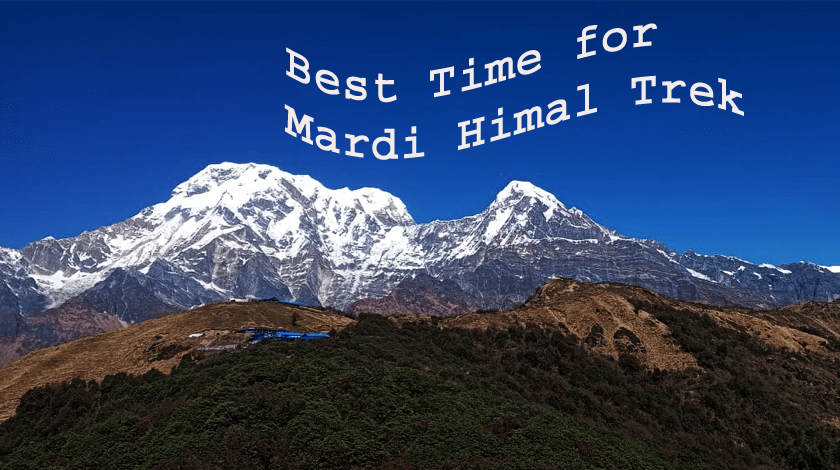 best time for Mardi himal trek